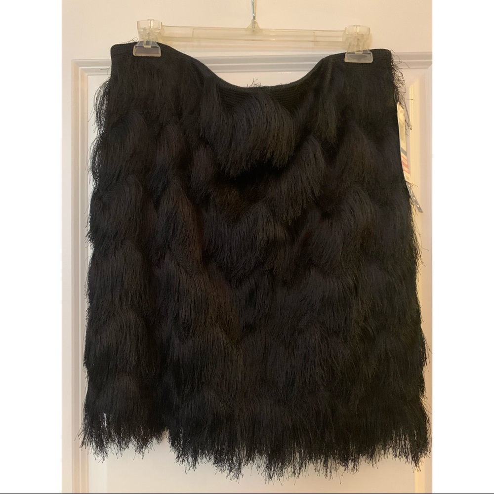 XOXO Fringe Skirt